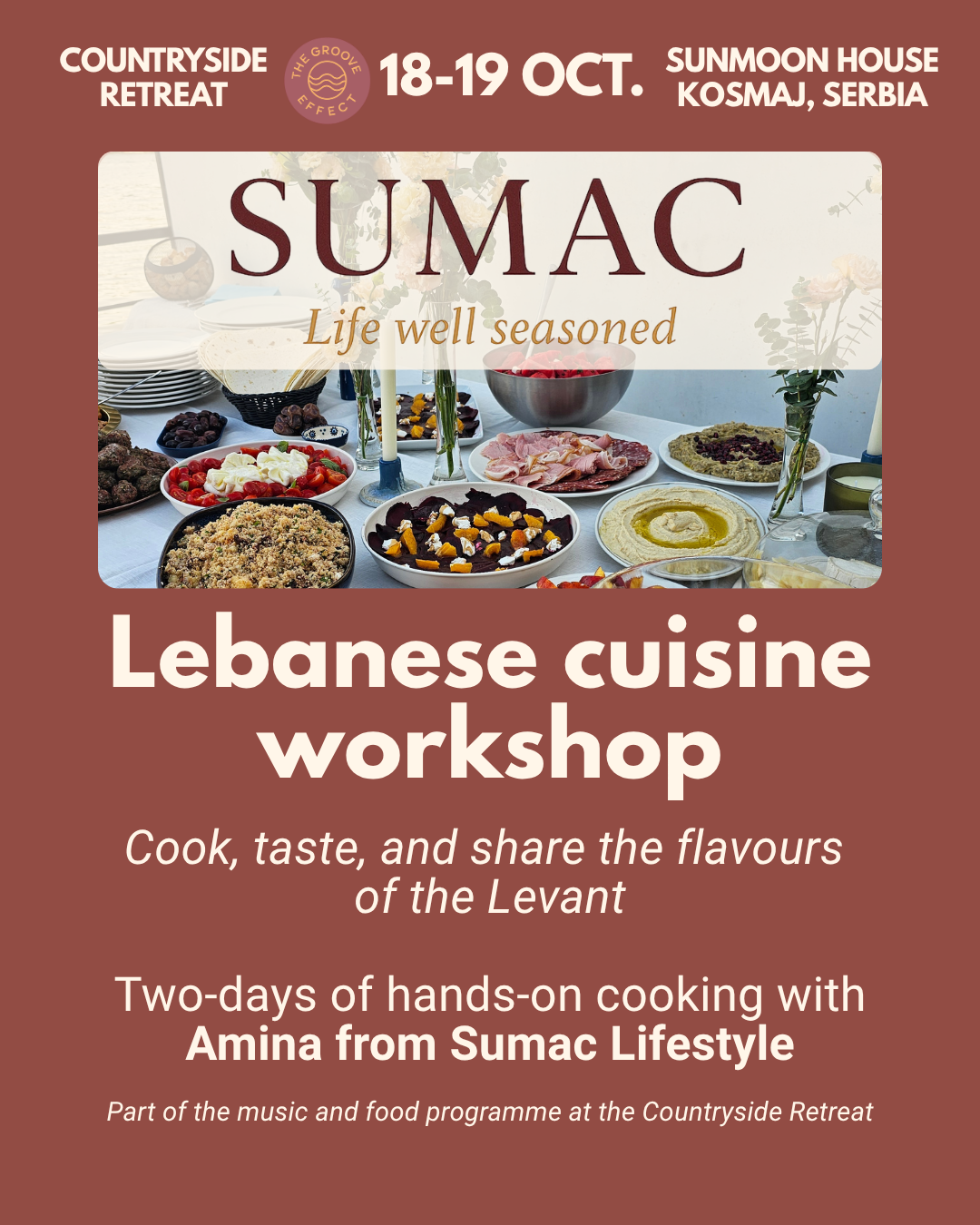 Lebanese Cuisine Workshop - Cook, taste, and share the flavours of the Levant